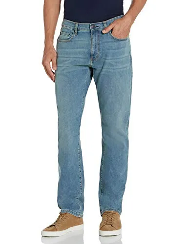 Amazon Essentials Men's Athletic-Fit Jean, Light Blue Vintage, 28W x 28L